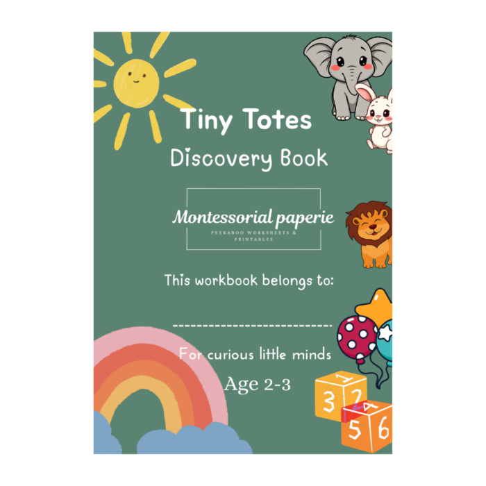 Tiny Totes Discovery Book for ages 2-3